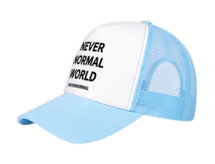 Baby Blue Cap Never Normal World